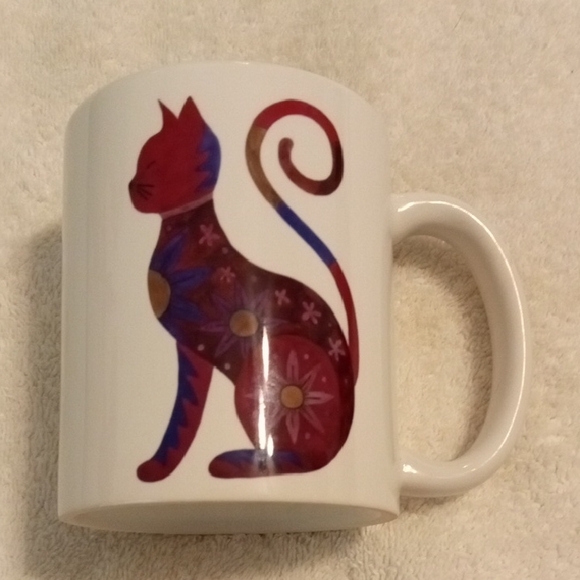 Other - Colorful Cat Design Mug